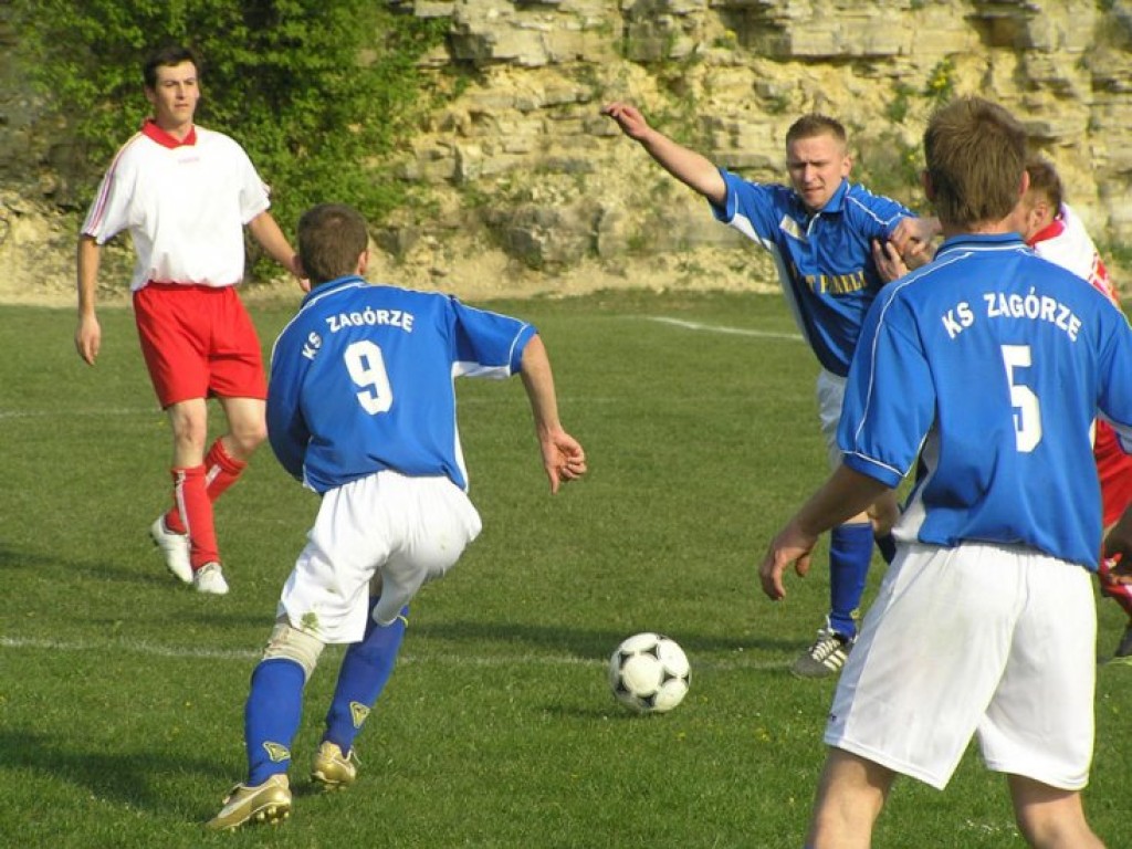 Mecz Tempo Płaza – Zagórzanka Zagórze 0-5 - 2. 05.2009 r.