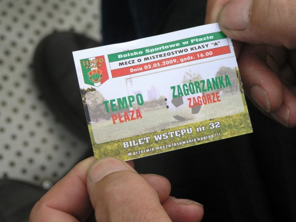 Mecz Tempo Płaza – Zagórzanka Zagórze 0-5 - 2. 05.2009 r.
