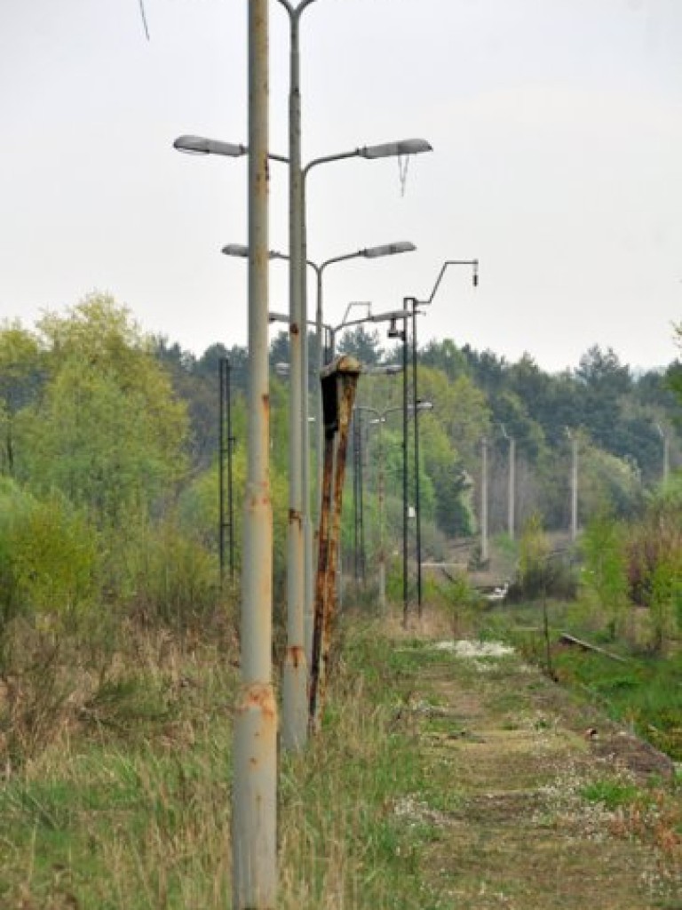 Zostało po kolei, czyli stacje i przystanki PKP w gminie Alwernia - kwiecień 2009 r.