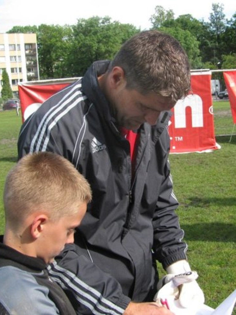 Akcja charytatywna „Trenuj z mistrzem - podaruj oddech” w Krakowie - 1.06.2009 r.