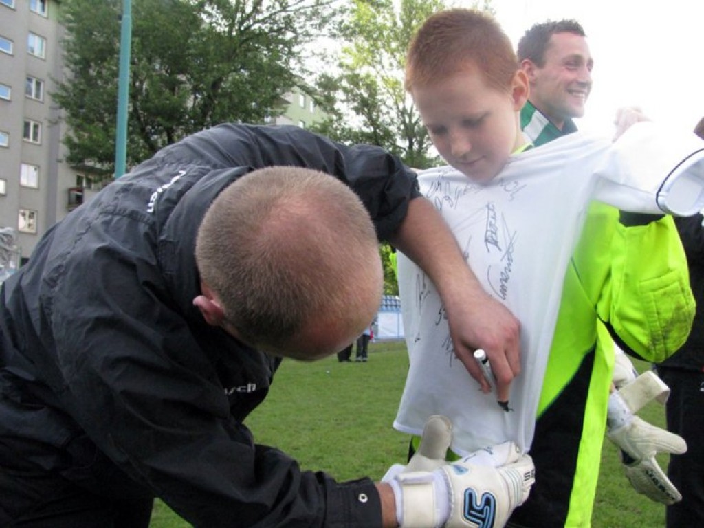 Akcja charytatywna „Trenuj z mistrzem - podaruj oddech” w Krakowie - 1.06.2009 r.