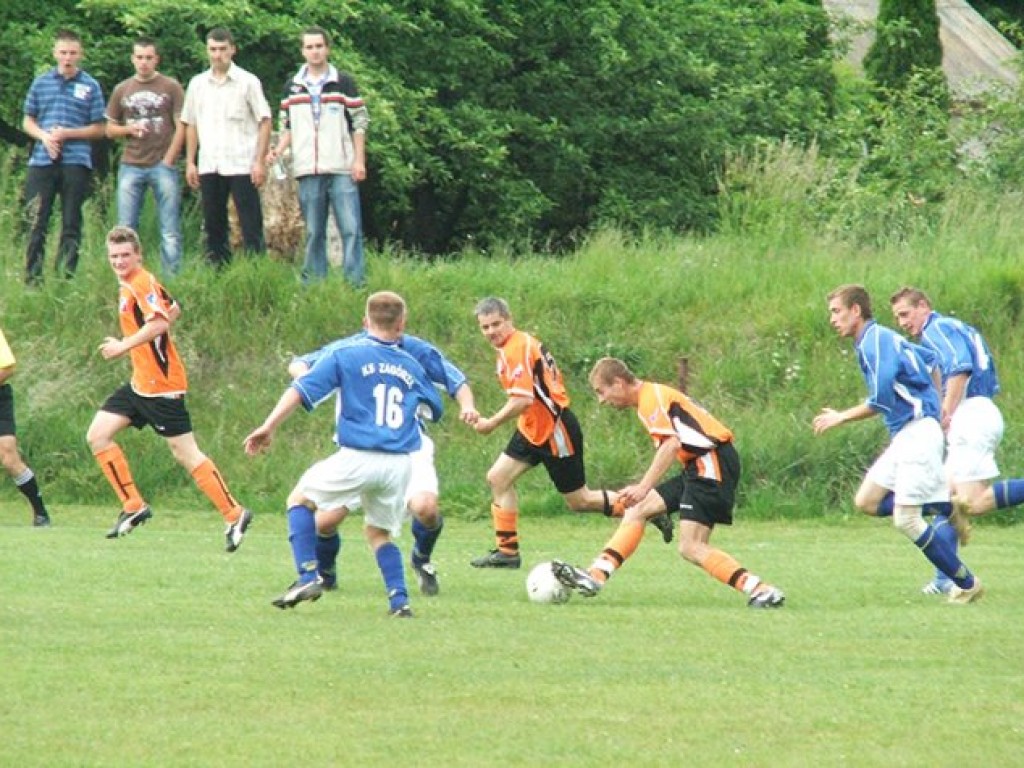 Mecz Wolanka Wola Filipowska-Zagórzanka Zagórze 2-3 – 07.06.2009 r.