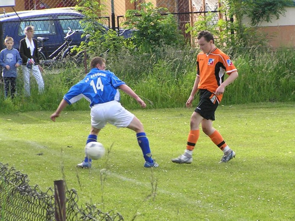 Mecz Wolanka Wola Filipowska-Zagórzanka Zagórze 2-3 – 07.06.2009 r.