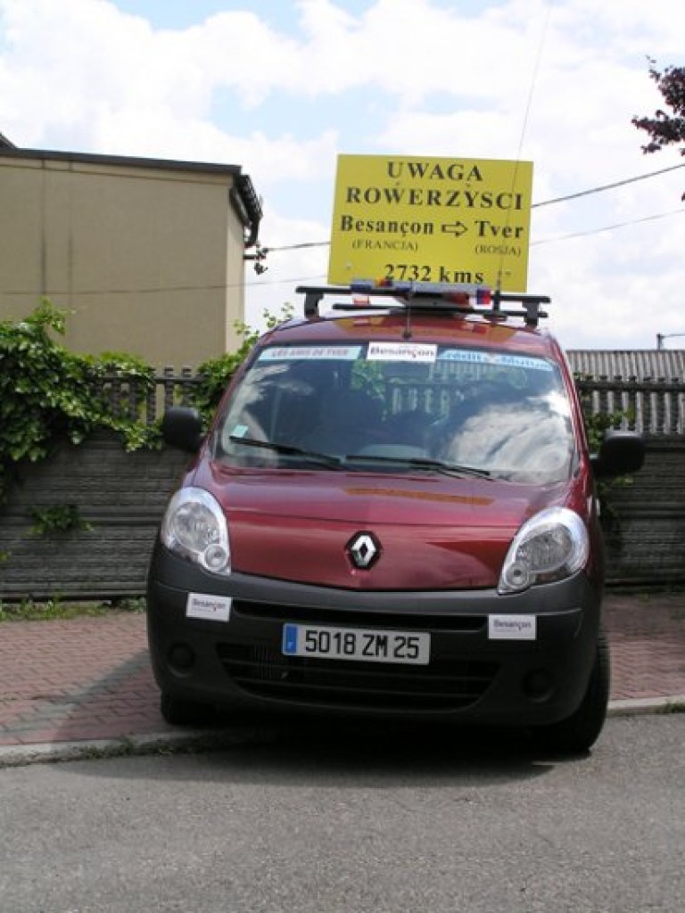 Wizyta Francuzów podróżujących z Besancon do Tweru (Rosja) w Myślachowicach – 17.06.2009 r.