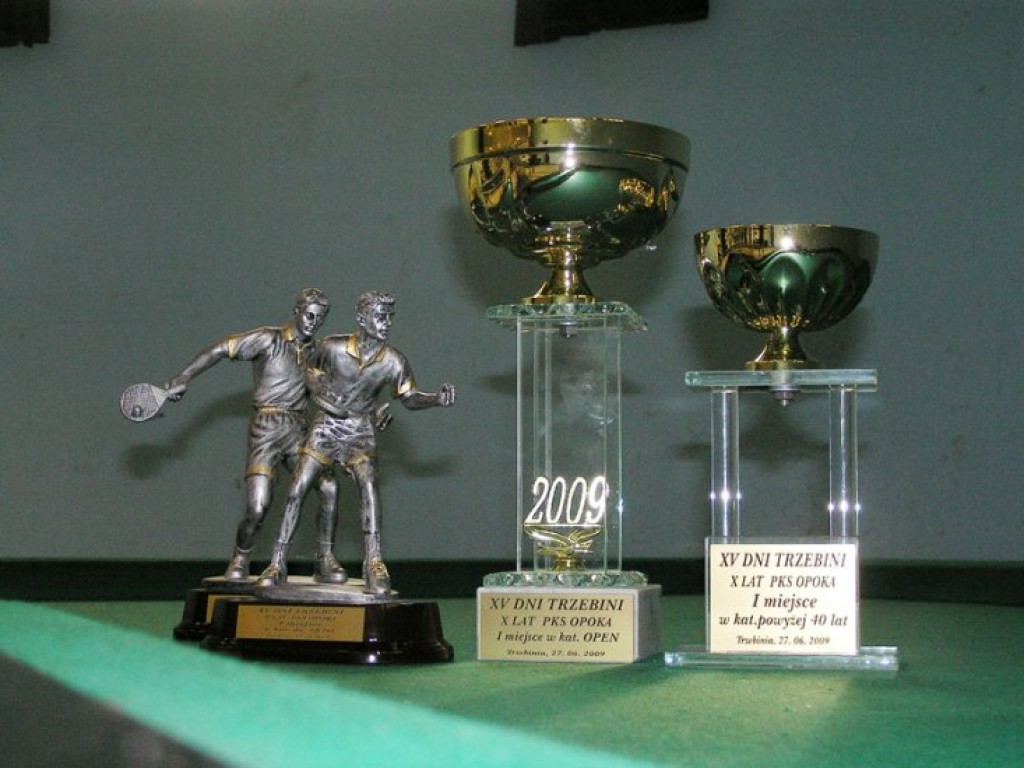 Turniej tenisa stołowego z okazji 10-lecia Parafialnego Klubu Sportowego Opoka Trzebinia – 27.06.2009 r.