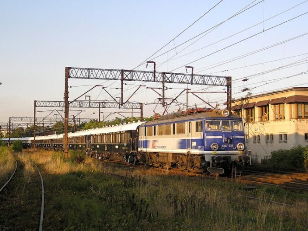 Przejazd pociągu Orient Express przez Chrzanów - 10,12 lipca 2009 r.