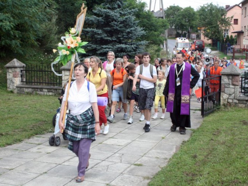 Pielgrzymi ruszyli z Chrzanowa do Częstochowy - 7.08.2009