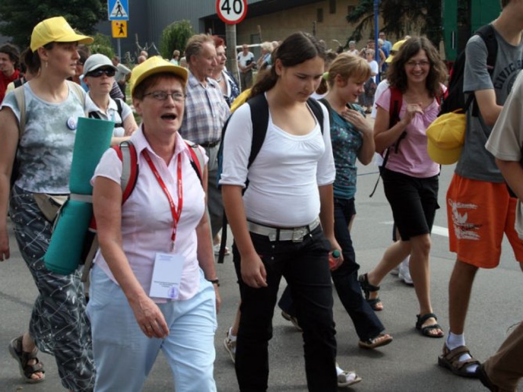 Pielgrzymi ruszyli z Chrzanowa do Częstochowy - 7.08.2009