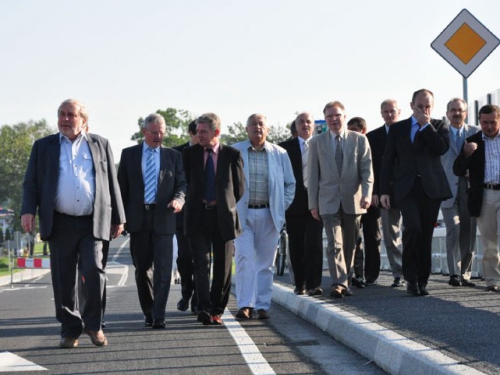 Otwarcie wiaduktu w Kroczymiechu – 8.08.2009 r.