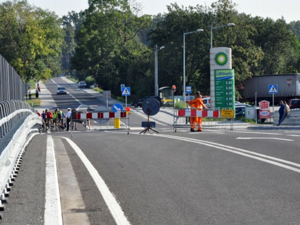 Otwarcie wiaduktu w Kroczymiechu – 8.08.2009 r.