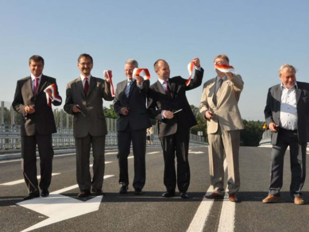 Otwarcie wiaduktu w Kroczymiechu – 8.08.2009 r.