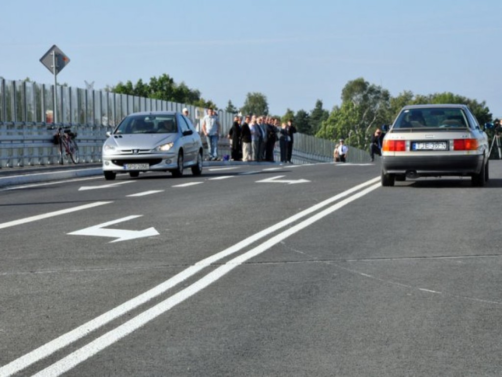 Otwarcie wiaduktu w Kroczymiechu – 8.08.2009 r.