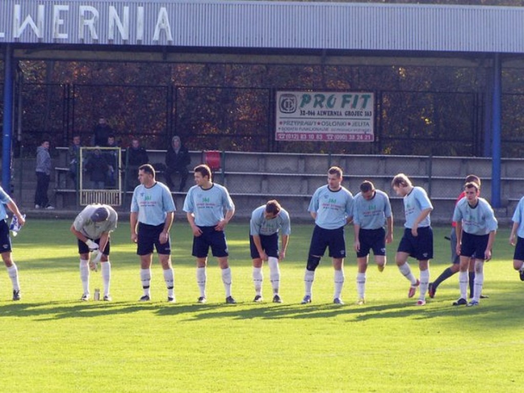 Mecz MKS Alwernia-Czarni Połaniec 3-1 – 31.11.2009 r.