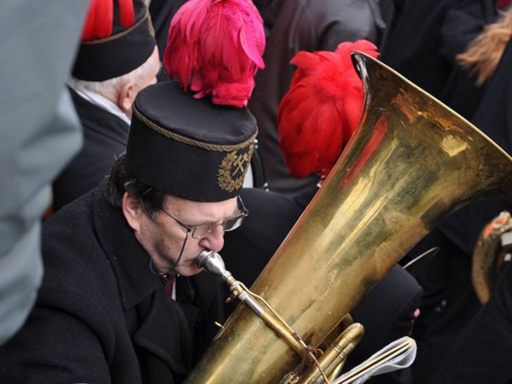 Premier Donald Tusk na Barbórce w Libiążu – 4.12.2009