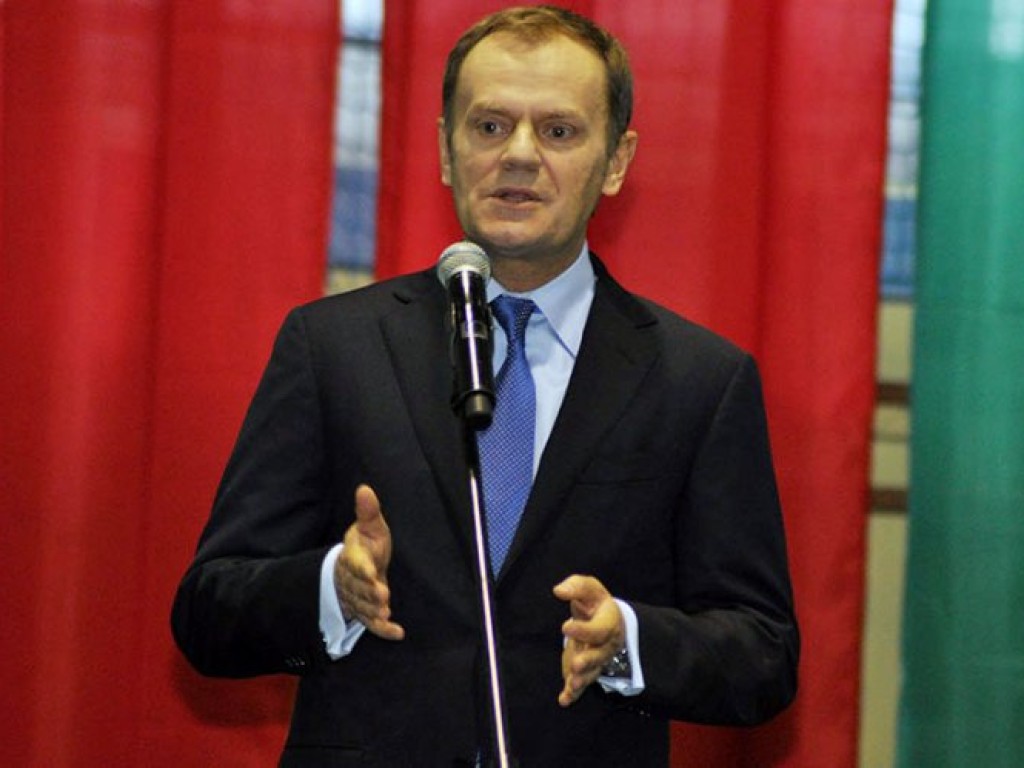 Premier Donald Tusk na Barbórce w Libiążu – 4.12.2009
