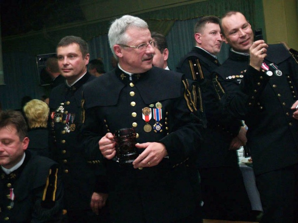 Premier Donald Tusk na Barbórce w Libiążu – 4.12.2009