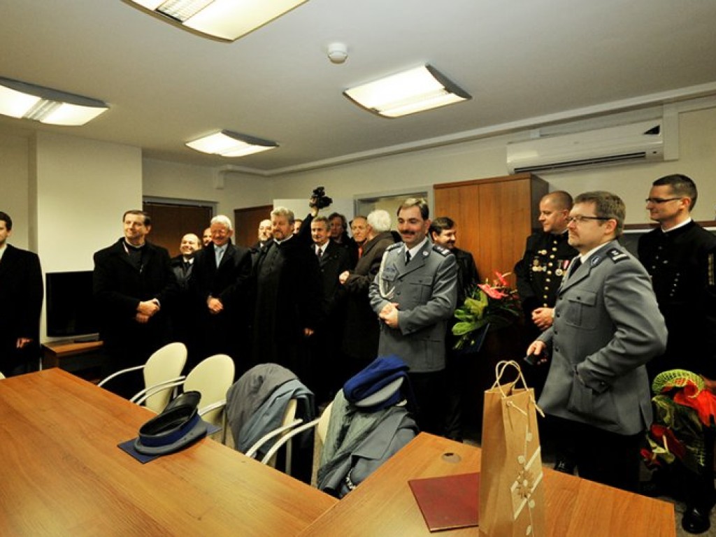 Uroczyste otwarcie nowej siedziby chrzanowskiej policji – 5.12.2009 r.