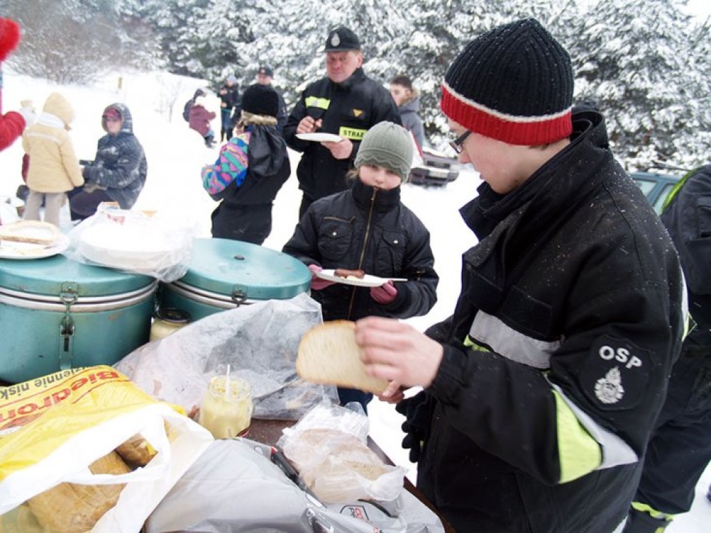 Kulig zorganizowany przez strażaków z OSP Młoszowa - 21.01.2010