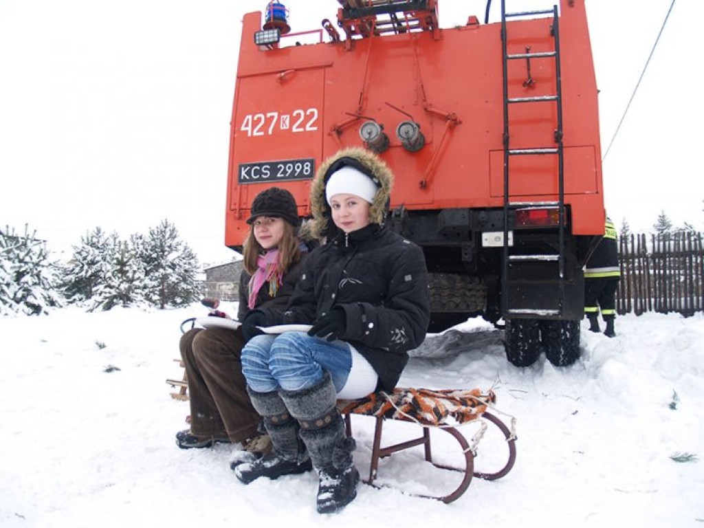 Kulig zorganizowany przez strażaków z OSP Młoszowa - 21.01.2010