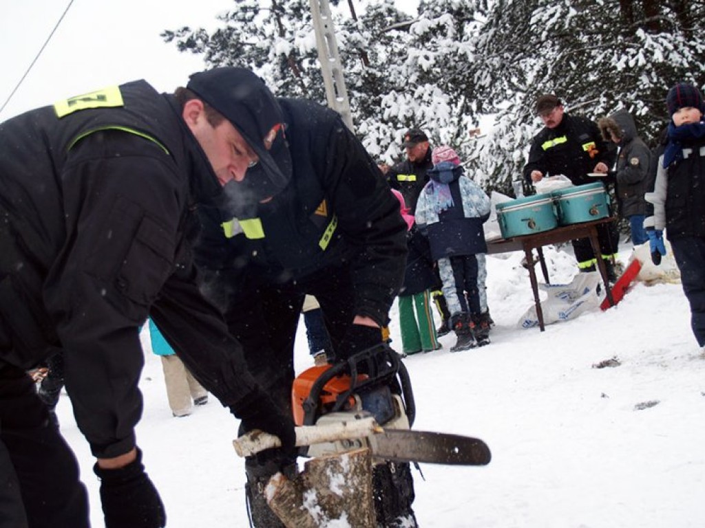 Kulig zorganizowany przez strażaków z OSP Młoszowa - 21.01.2010