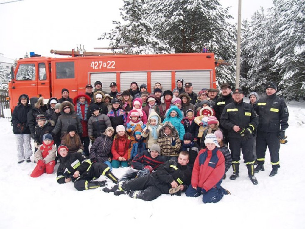 Kulig zorganizowany przez strażaków z OSP Młoszowa - 21.01.2010
