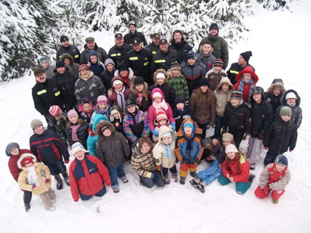 Kulig zorganizowany przez strażaków z OSP Młoszowa - 21.01.2010