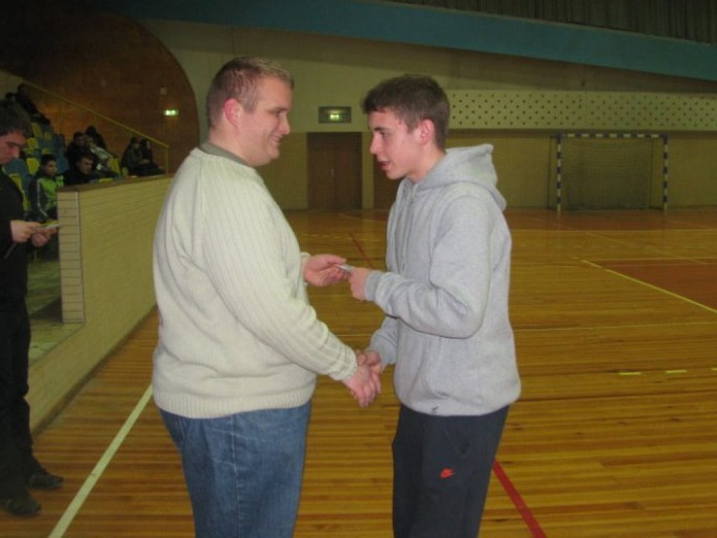 Zakończenie rozgrywek Młodej Chrzanowskiej Ligi Futsalu - marzec 2010