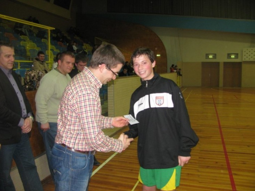 Zakończenie rozgrywek Młodej Chrzanowskiej Ligi Futsalu - marzec 2010