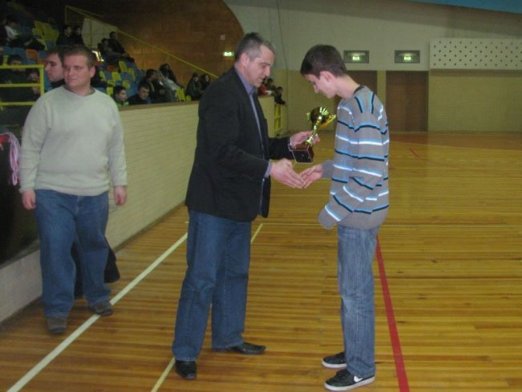 Zakończenie rozgrywek Młodej Chrzanowskiej Ligi Futsalu - marzec 2010