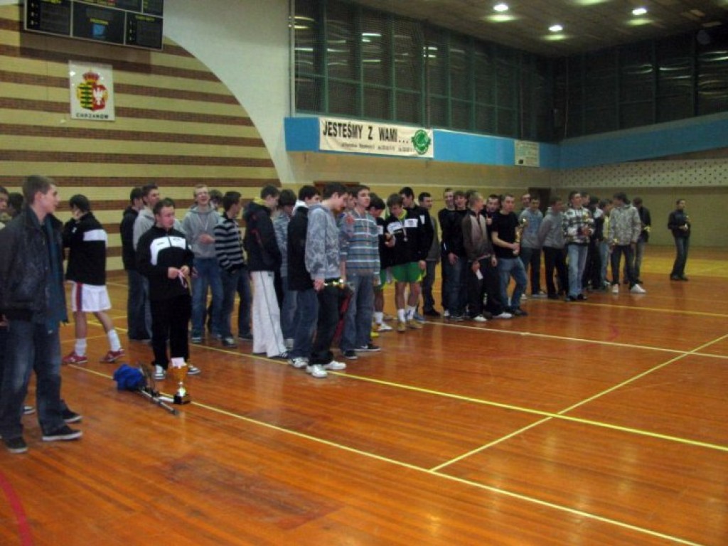 Zakończenie rozgrywek Młodej Chrzanowskiej Ligi Futsalu - marzec 2010