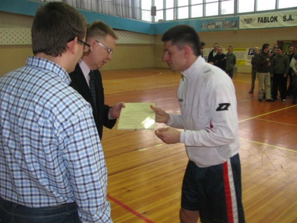 Zakończenie rozgrywek Chrzanowskiej Ligi Futsalu - marzec 2010