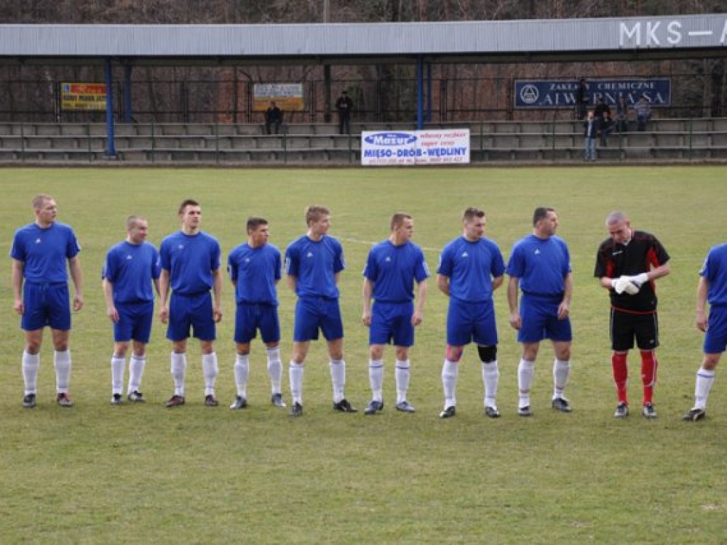 Mecz MKS Alwernia-Naprzód Jędrzejów 1-0 - 27.03.2010