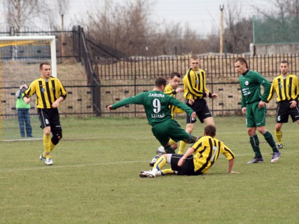 Mecz Janina Libiąż-MKS Trzebinia 1-0 - 27.03.2010