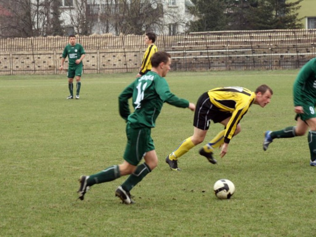 Mecz Janina Libiąż-MKS Trzebinia 1-0 - 27.03.2010