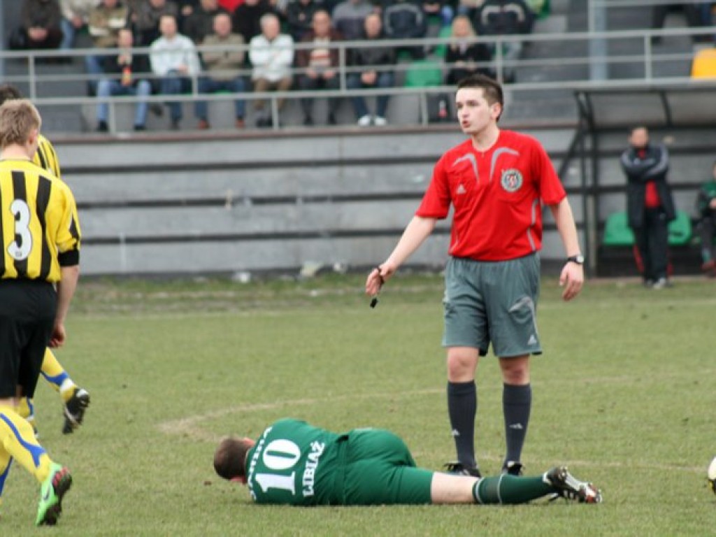 Mecz Janina Libiąż-MKS Trzebinia 1-0 - 27.03.2010
