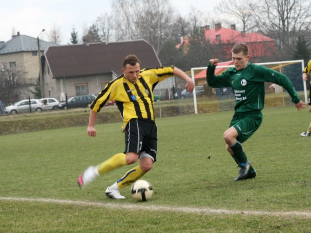 Mecz Janina Libiąż-MKS Trzebinia 1-0 - 27.03.2010