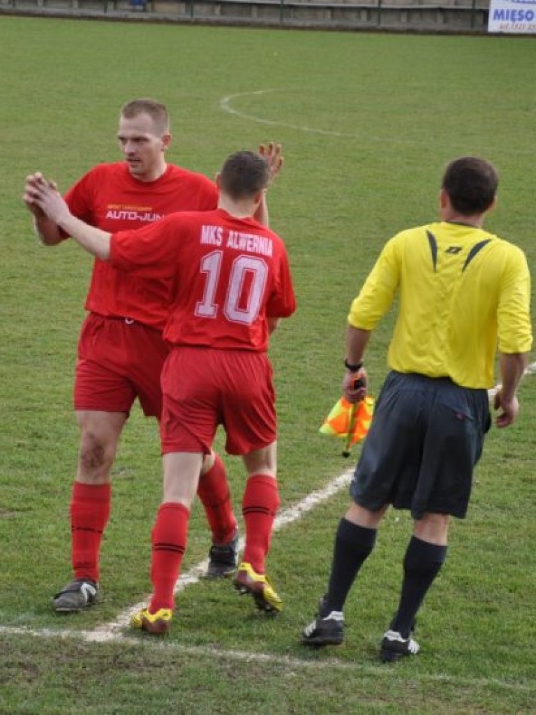 Mecz MKS Alwernia-Orlicz Suchedniów 2-0 – 3.04.2010 r.