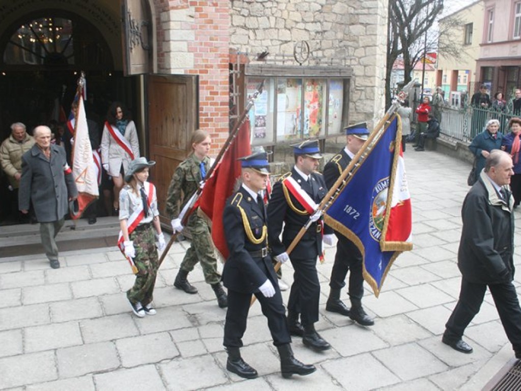 Obchody 70. rocznicy zbrodni katyńskiej w Chrzanowie - 7.04.2010 r.