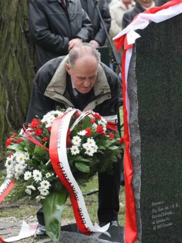 Obchody 70. rocznicy zbrodni katyńskiej w Chrzanowie - 7.04.2010 r.