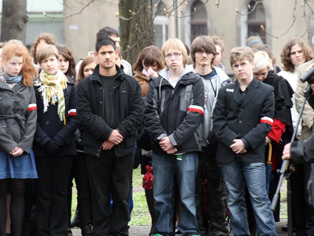 Obchody 70. rocznicy zbrodni katyńskiej w Chrzanowie - 7.04.2010 r.