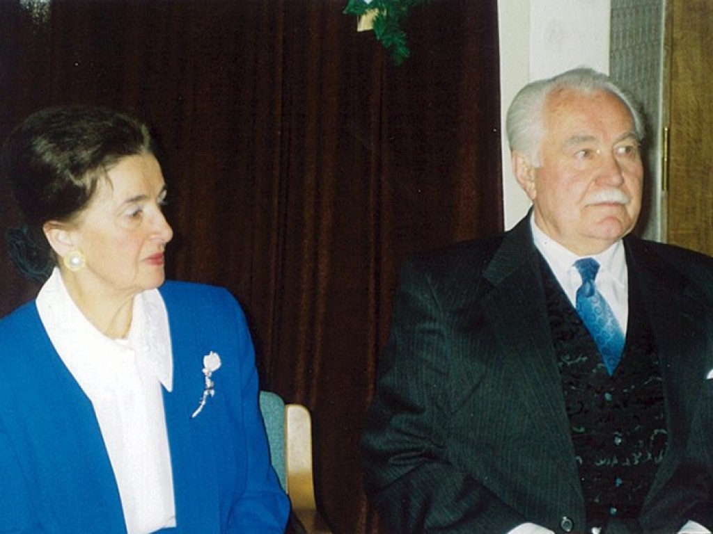 Dwie wizyty ostatniego prezydenta RP na uchodźstwie Ryszarda Kaczorowskiego w Trzebini - styczeń, czerwiec 1998 r.