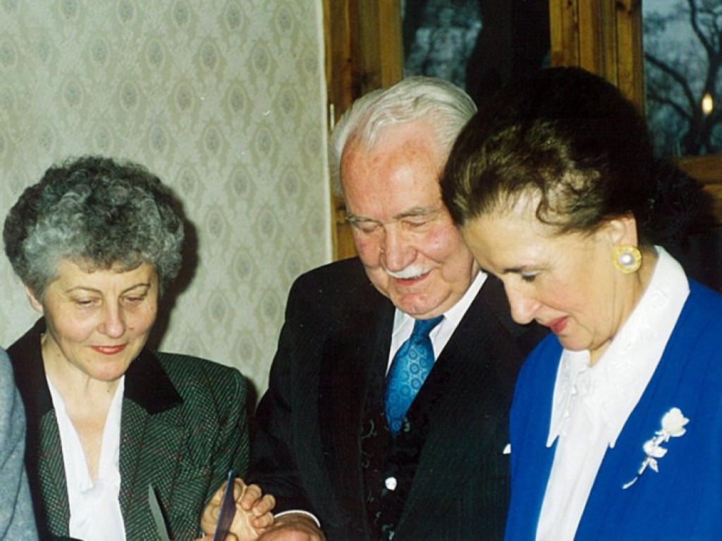 Dwie wizyty ostatniego prezydenta RP na uchodźstwie Ryszarda Kaczorowskiego w Trzebini - styczeń, czerwiec 1998 r.