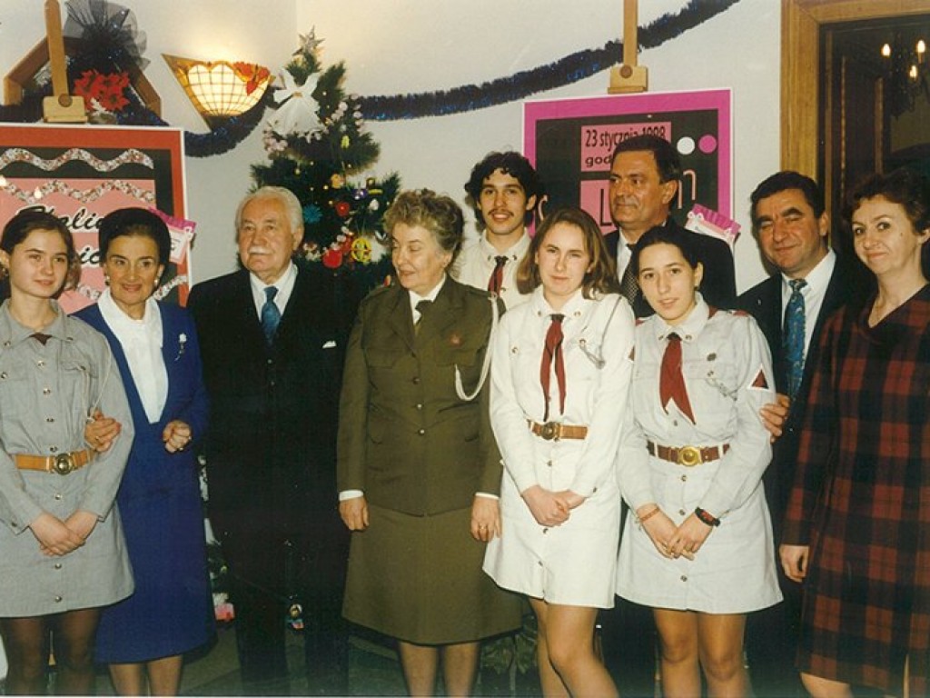 Dwie wizyty ostatniego prezydenta RP na uchodźstwie Ryszarda Kaczorowskiego w Trzebini - styczeń, czerwiec 1998 r.