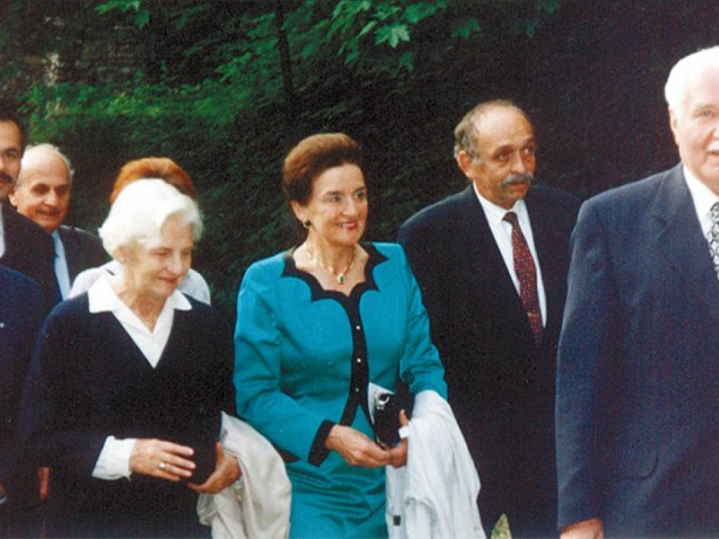 Dwie wizyty ostatniego prezydenta RP na uchodźstwie Ryszarda Kaczorowskiego w Trzebini - styczeń, czerwiec 1998 r.