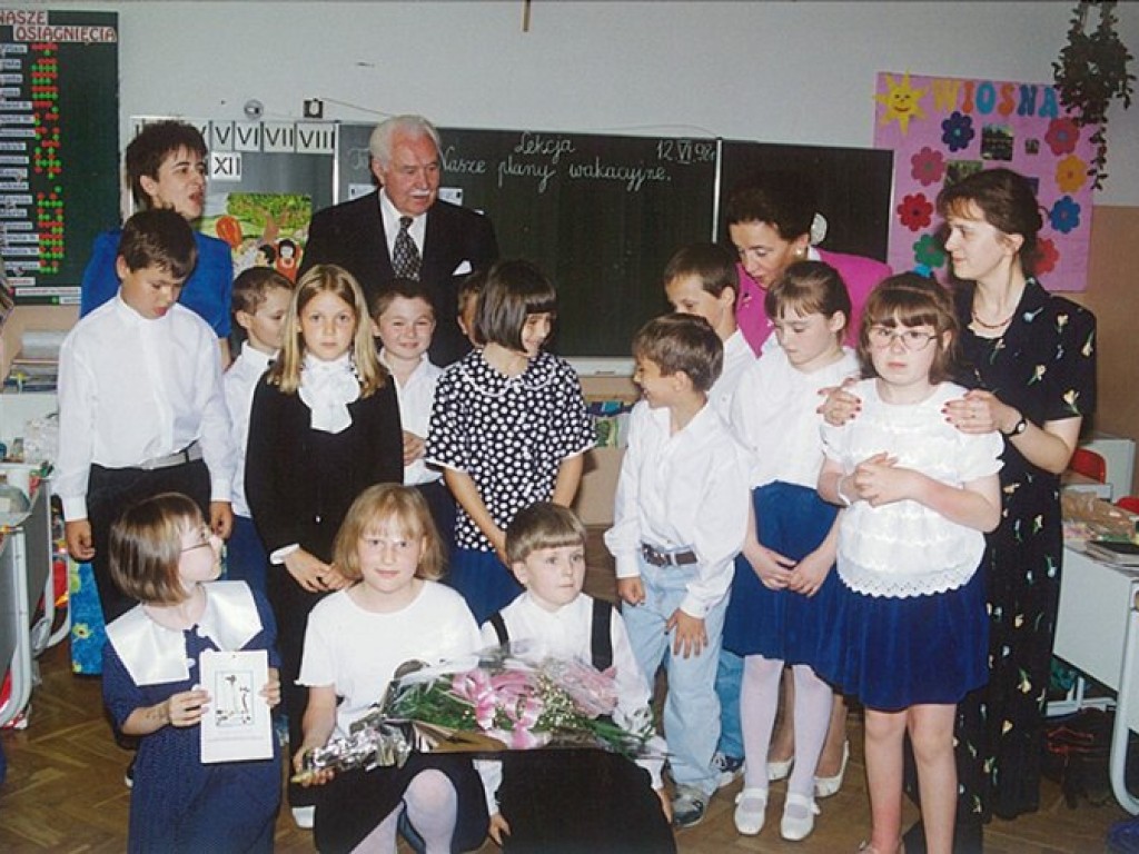 Dwie wizyty ostatniego prezydenta RP na uchodźstwie Ryszarda Kaczorowskiego w Trzebini - styczeń, czerwiec 1998 r.