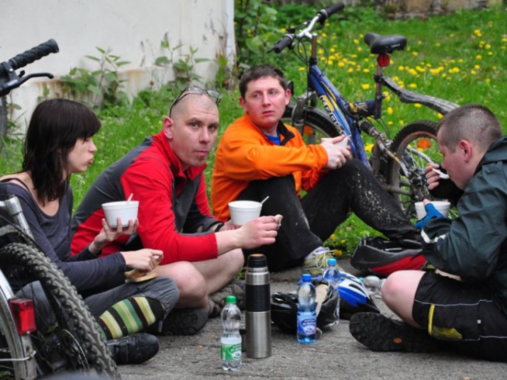 Rekreacyjny rajd rowerowy z Krakowa do Młoszowej - 2.05.2010