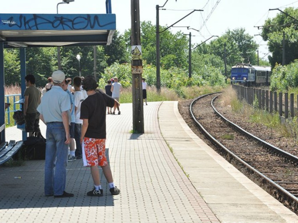 Chrzanów-Trzebinia. Przejazd pociągu Orient Express - 9.07.2010 r.