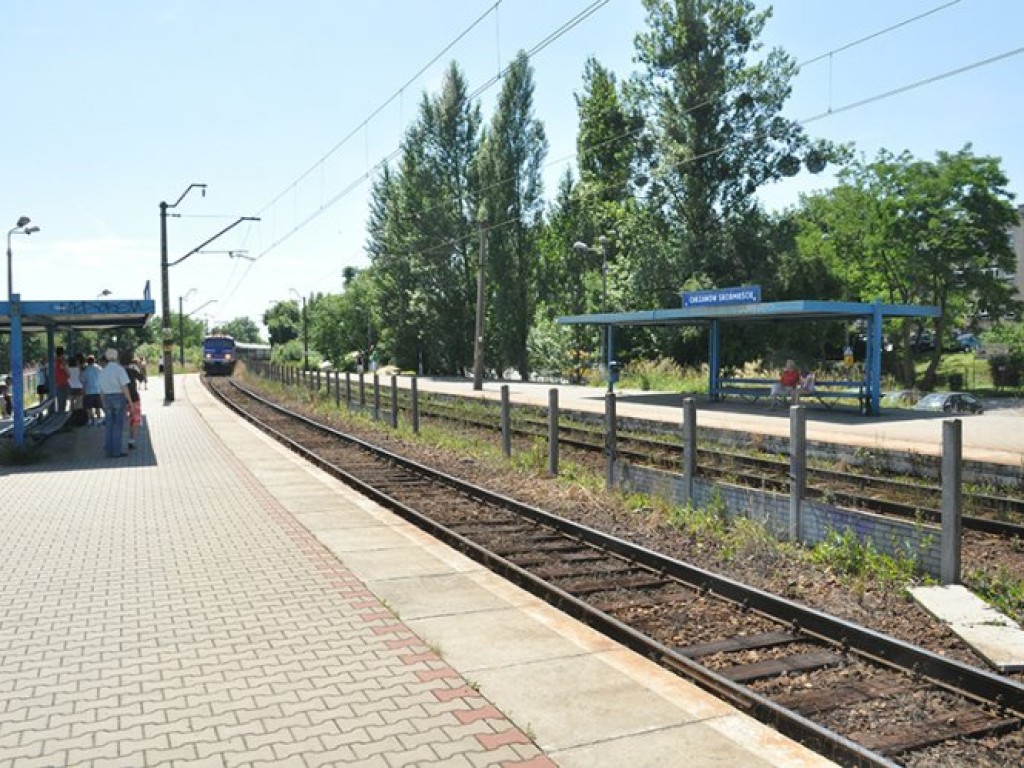 Chrzanów-Trzebinia. Przejazd pociągu Orient Express - 9.07.2010 r.