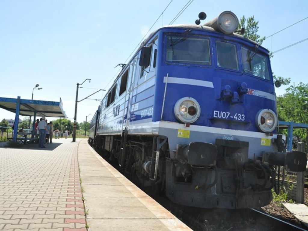 Chrzanów-Trzebinia. Przejazd pociągu Orient Express - 9.07.2010 r.