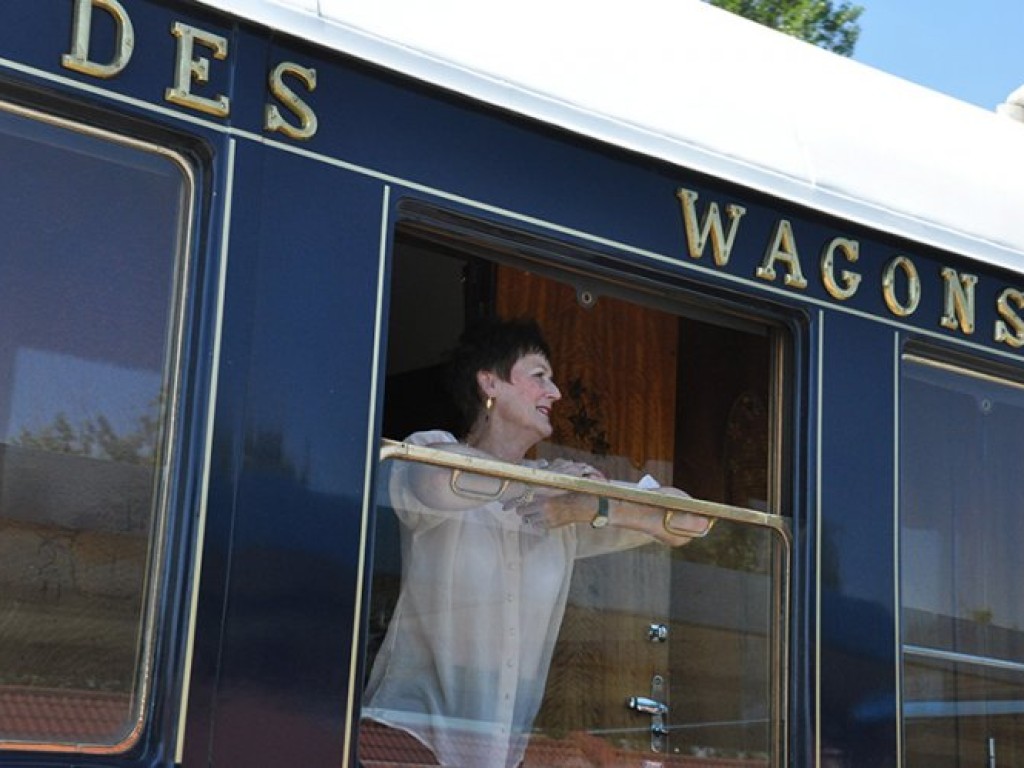 Chrzanów-Trzebinia. Przejazd pociągu Orient Express - 9.07.2010 r.